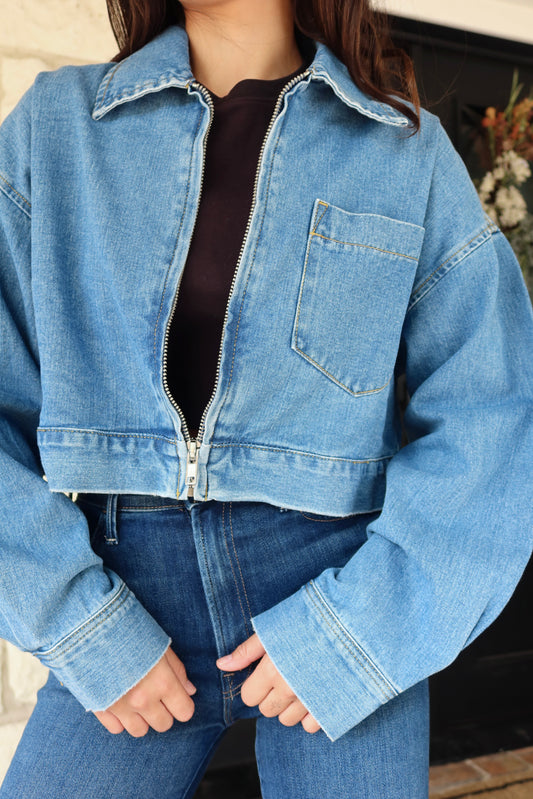 Daisy Denim Jacket