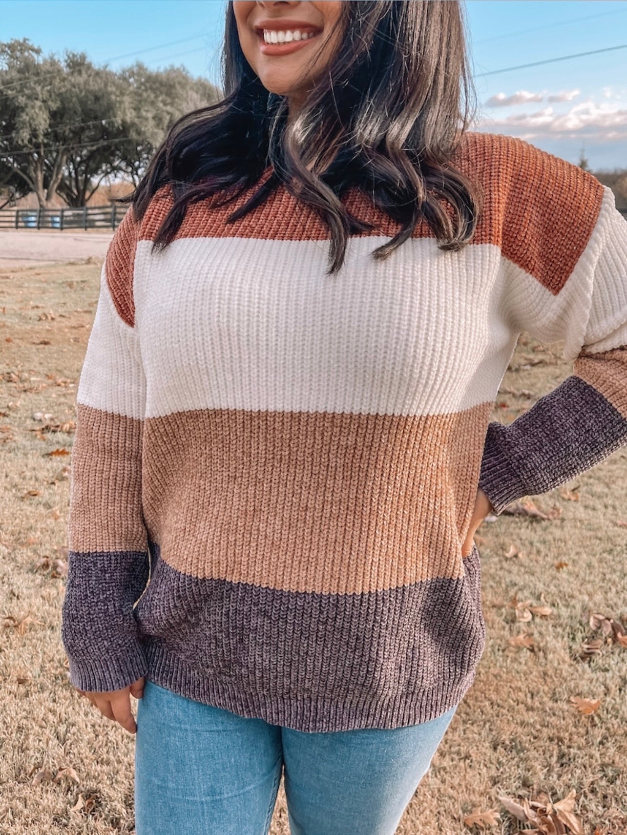 Comfort Colorblock Sweater