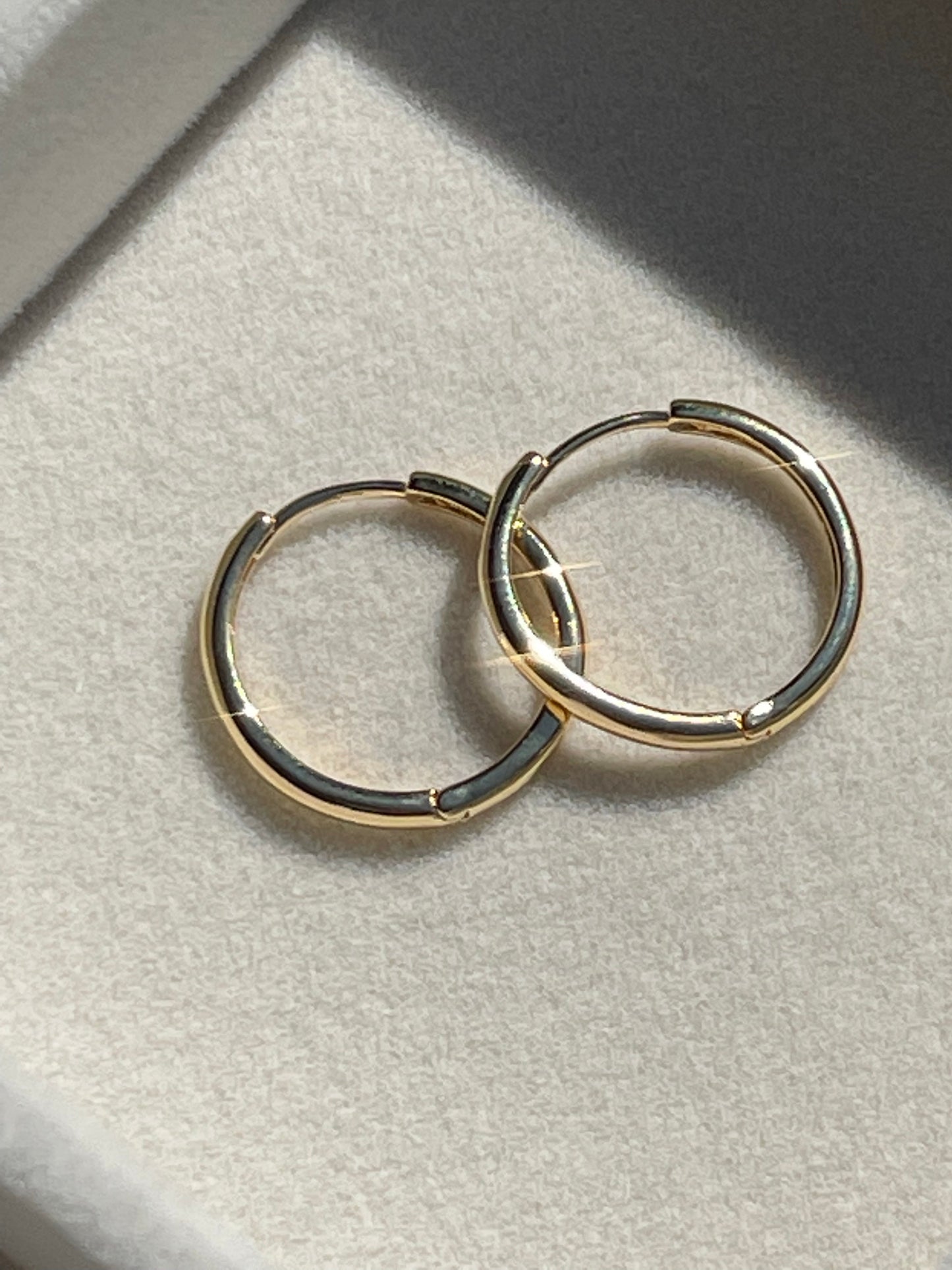 Gold Hoop Earrings